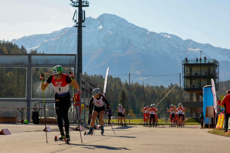 In Seefeld gingen Damen und Herren gemeinsam auf die Strecke.