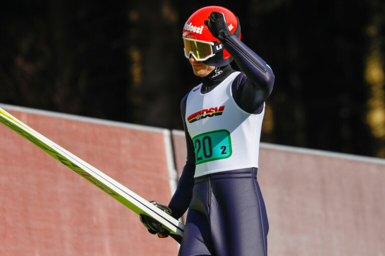 Freude über den Schanzenrekord bei Terence Weber