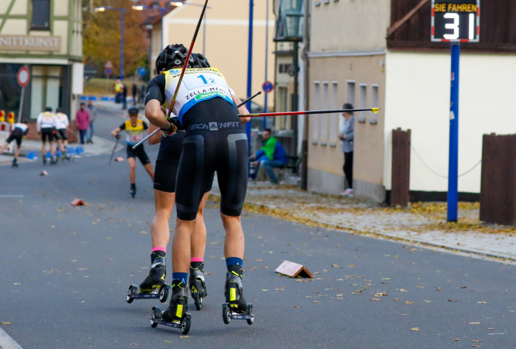 Ganz schön flott unterwegs: Terence Weber.