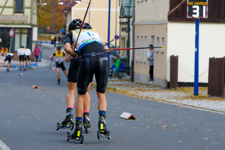 Ganz schön flott unterwegs: Terence Weber.