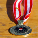 Die Medaille für den Staatsmeister