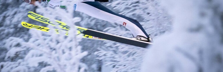 Mario Seidl kam auf seiner Lieblingsschanze wieder bestens zurecht.