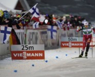Johannes Lamparter im Zielsprint