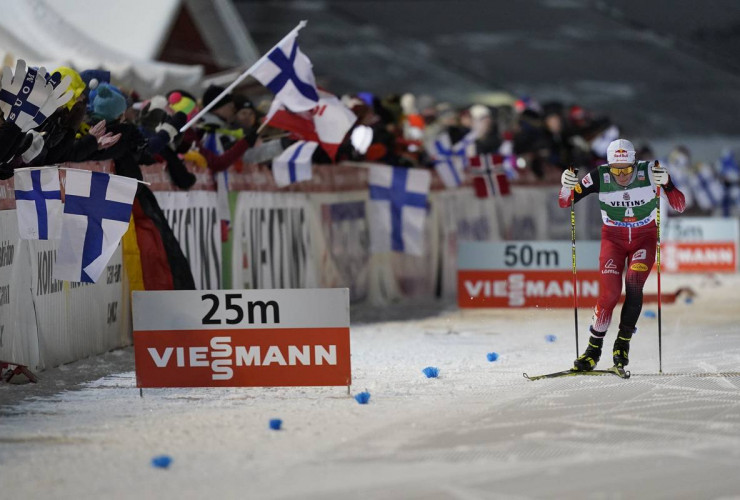 Johannes Lamparter im Zielsprint