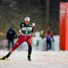 Johannes Lamparter auf dem Weg zum ersten Podiumsplatz der Saison.