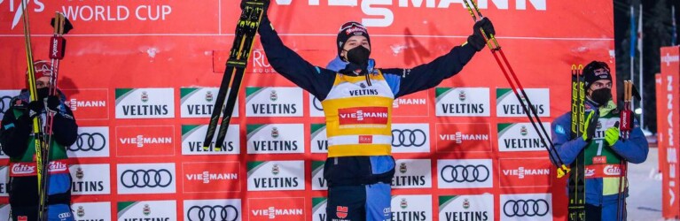 Erster Sieg und erstes gelbes Trikot für Terence Weber.