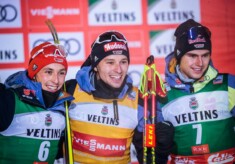 Strahlende Gesichter bei den Siegern.