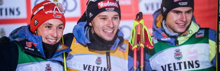 Strahlende Gesichter bei den Siegern.