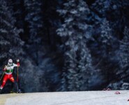 Johannes Lamparter führte fast das ganze Rennen über.