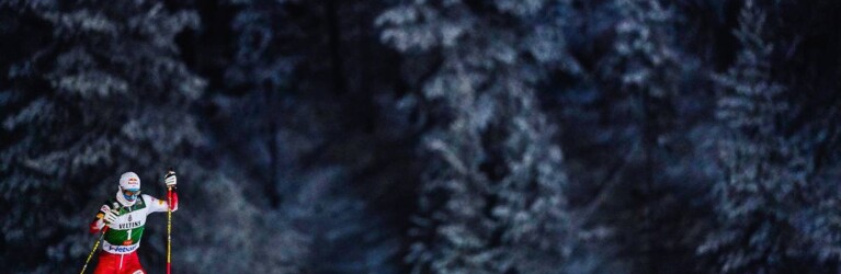 Johannes Lamparter führte fast das ganze Rennen über.