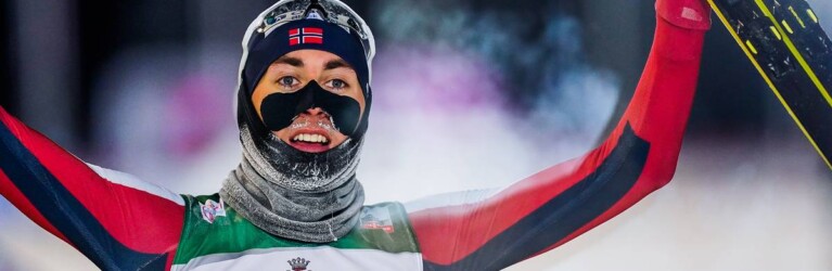 Jarl Magnus Riiber trotzte der Kälte und den Gegnern.