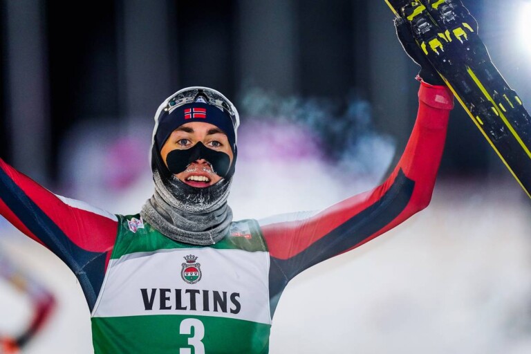 Jarl Magnus Riiber trotzte der Kälte und den Gegnern.