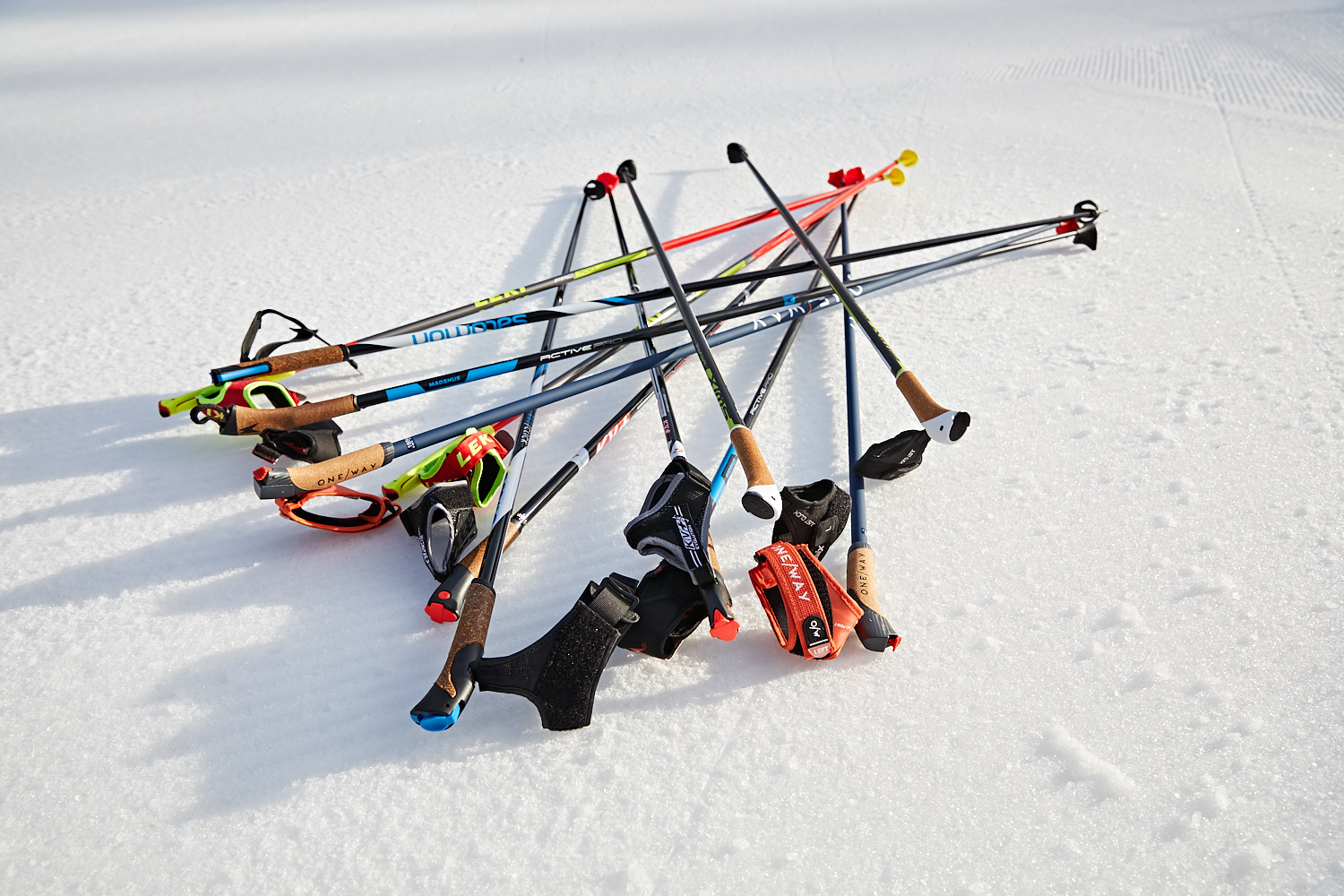 Leki PRC 850 Langlaufstöcke Carbon Ski Langlauf Stöcke Loipe Skistöcke Rollski 