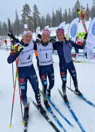 Langlauf FIS-Rennen: Laura Gimmler gewinnt Klassiksprint, Carl Dritte