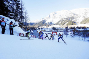 Die Laufstrecke in Ramsau gilt als eine der schwersten der Saison.