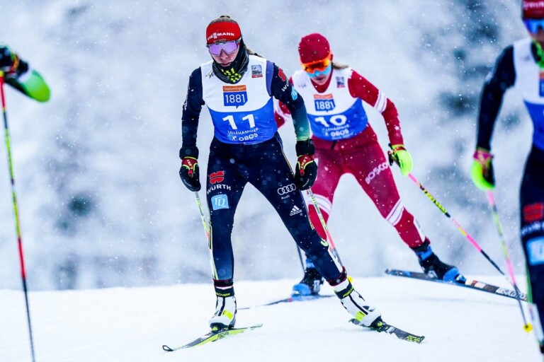Jenny Nowak war einmal mehr die beste Deutsche.