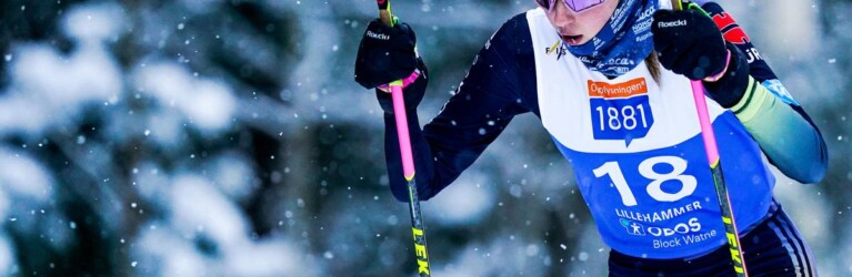 Maria Gerboth beim Weltcupauftakt in Lillehammer