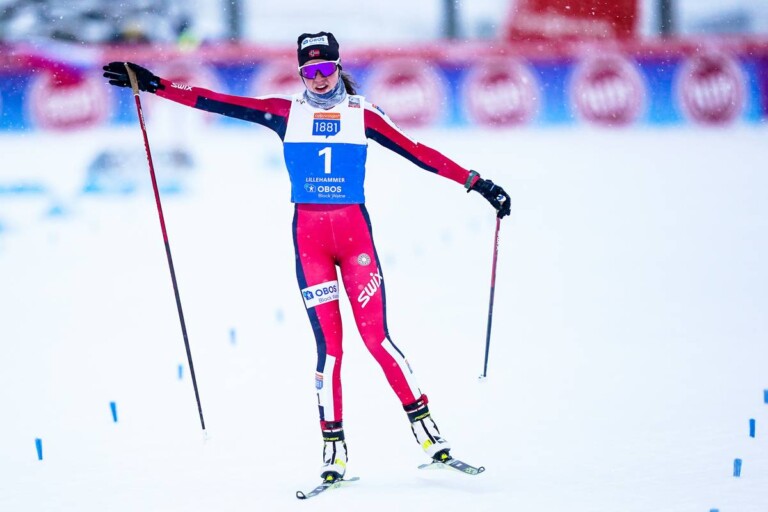 Mari Leinan Lund freute sich über Platz 2.