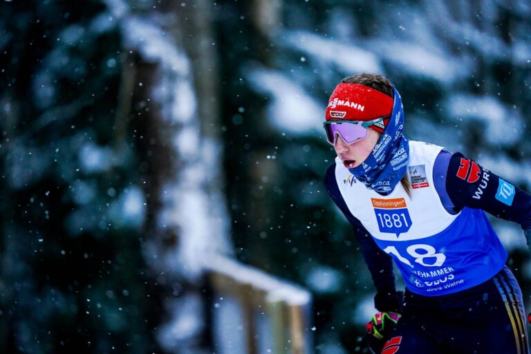 Maria Gerboth beim ersten Weltcup der Saison