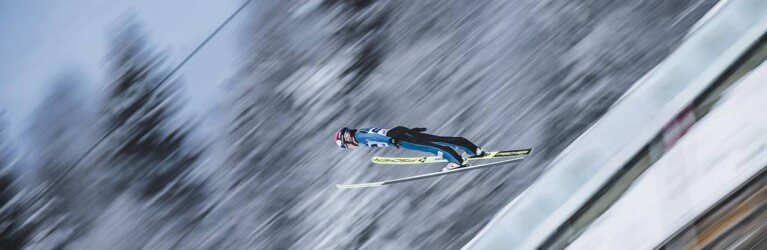 Mari Leinan Lund springt erneut am weitesten.