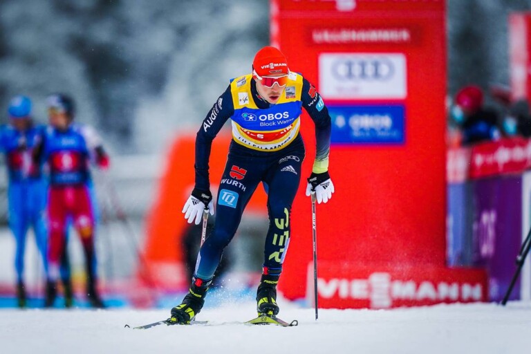 Eric Frenzel baute den Vorsprung aus.