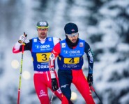 Yoshito Watabe lief gemeinsam mit Lukas Klapfer.