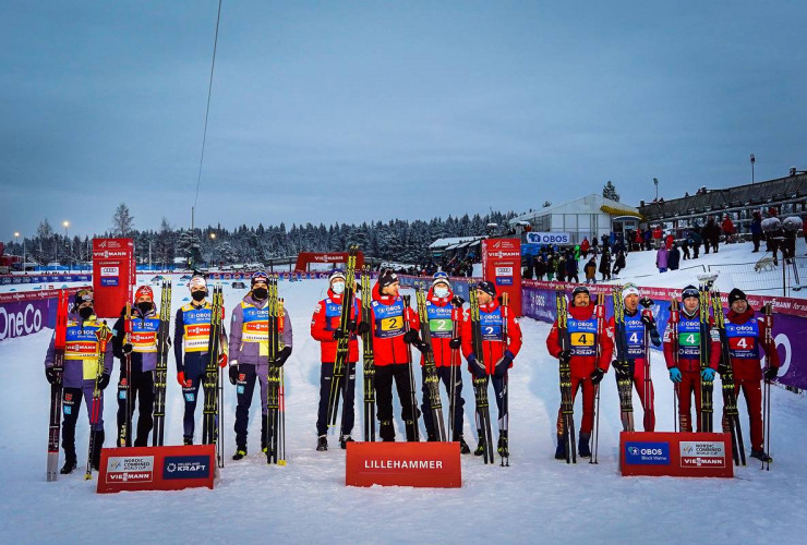 Die drei erfolgreichen Teams: Deutschland, Norwegen, Japan.