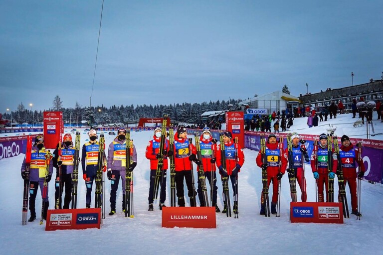 Die drei erfolgreichen Teams: Deutschland, Norwegen, Japan.