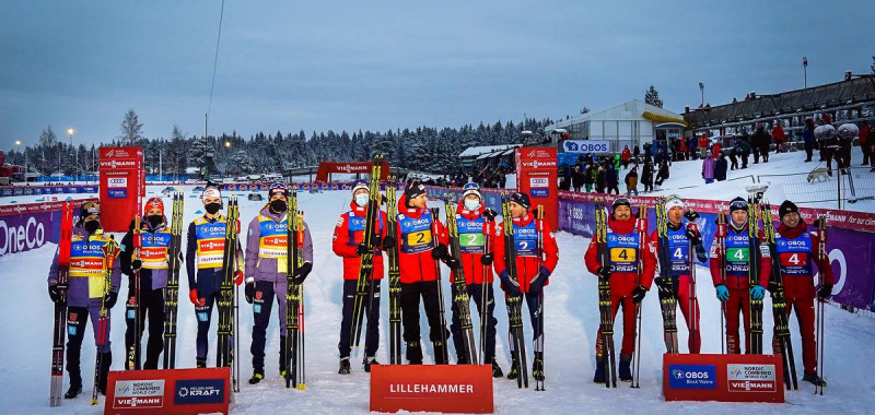 Die drei erfolgreichen Teams: Deutschland, Norwegen, Japan.