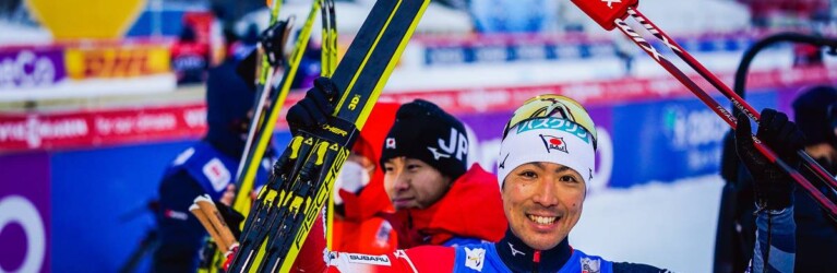 Akito Watabe eroberte Platz drei für Japan.