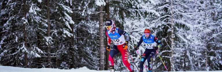 Maria Gerboth läuft hinter Anju Nakamura.