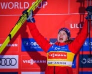 Gyda Westvold Hansen gewinnt auch das zweite Rennen der Damen.