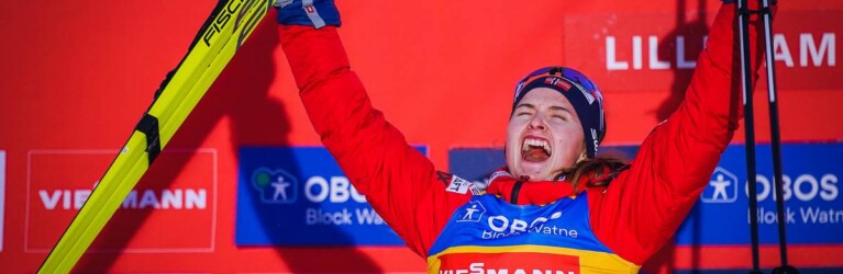 Gyda Westvold Hansen gewinnt auch das zweite Rennen der Damen.