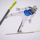 Mario Seidl wird Dritter des Springens in Lillehammer.