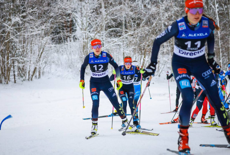 Die drei deutschen Damen: Jenny Nowak (GER), Maria Gerboth (GER), Cindy Haasch (l-r).