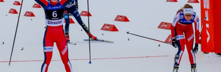 Ida Marie Hagen gewinnt den Lauf der Damen.