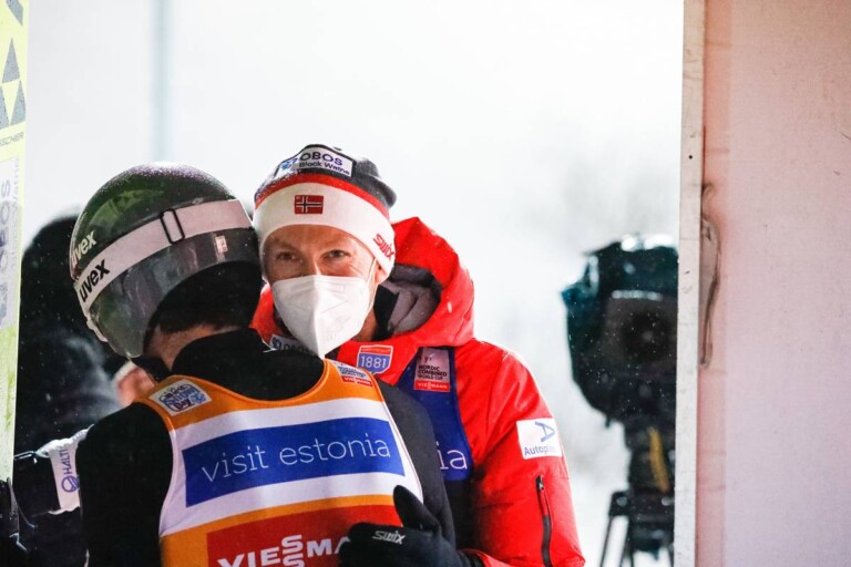 Doppelsieg Nummer 1: Jarl Riiber und Espen Bjeornstad.