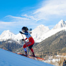 Yuna Kasai auf dem Weg zu ihrem ersten Weltcuppodium.