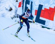 Svenja Würth fiel in der Loipe zurück.