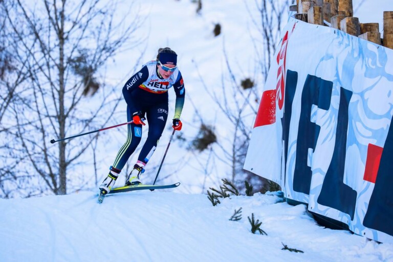 Sophia Maurus landete im hinteren Bereich des Feldes.
