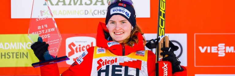 Gyda Westvold Hansen siegt auch in Ramsau am Dachstein.