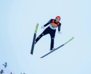 Terence Weber beim Sprung