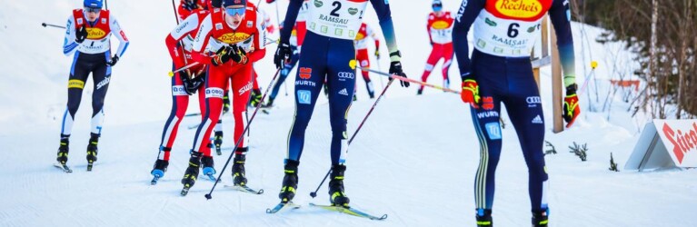 Verschnaufpause: Terence Weber und Julian Schmid führten die Verfolger an.