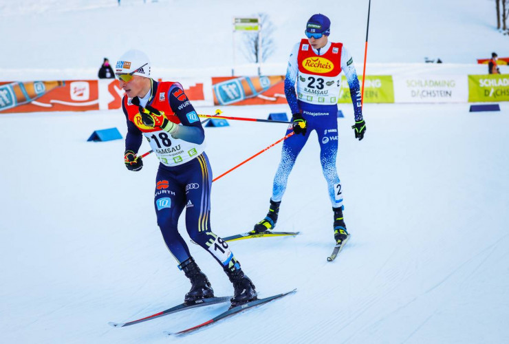 Manuel Faißt wurde durchgereicht. Eero Hirvonen lief dagegen auf Rang 17 nach vorne.