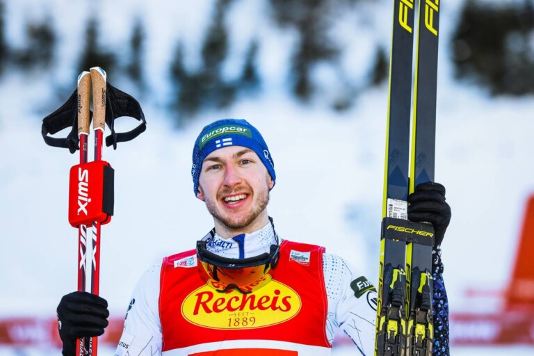 Strahlender Dritter: Ilkka Herola.