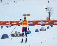 Ungefährdeter Sieger: Jarl Riiber in Ramsau.