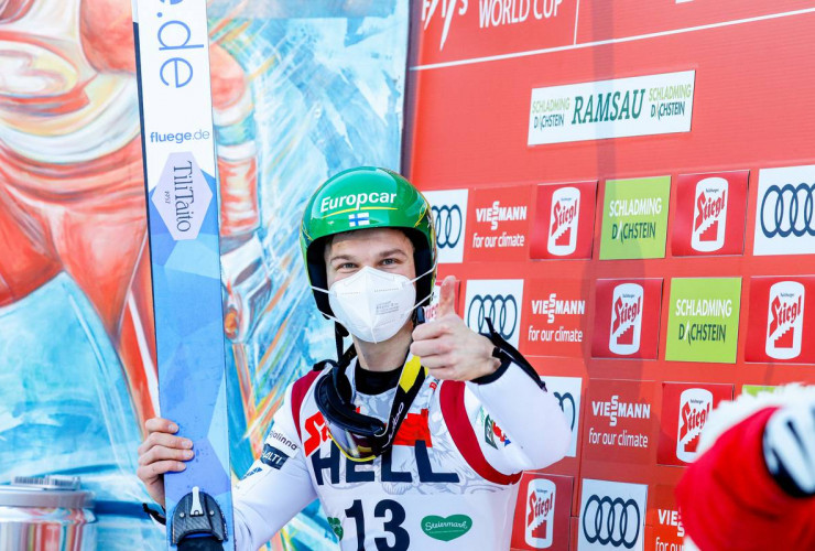 Bester Tag seit Langem für Arttu Mäkiaho: Der Finne stand lange in der Leaderbox und wurde am Ende 17.