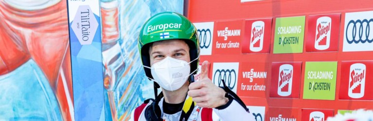 Bester Tag seit Langem für Arttu Mäkiaho: Der Finne stand lange in der Leaderbox und wurde am Ende 17.