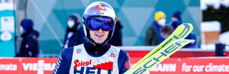 Hatte gut lachen: Geiger konnte zufrieden sein mit seinem Sprung.