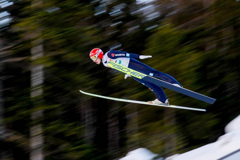 Eric Frenzel brachte sich in eine gute Ausgangslage.